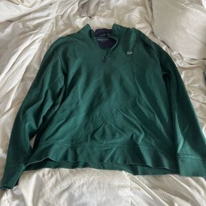 Green Vineyard Vines Quarter-Zip Pullover